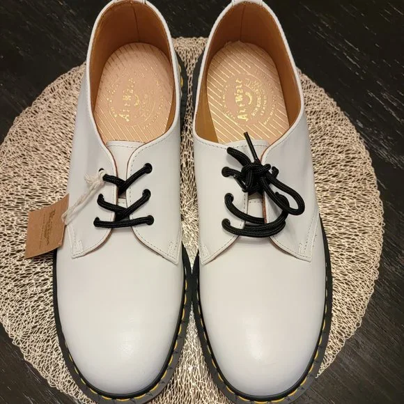 Dr Martens White Made In England 1461 Vintage Oxfords Dr. Martens White  main image 4